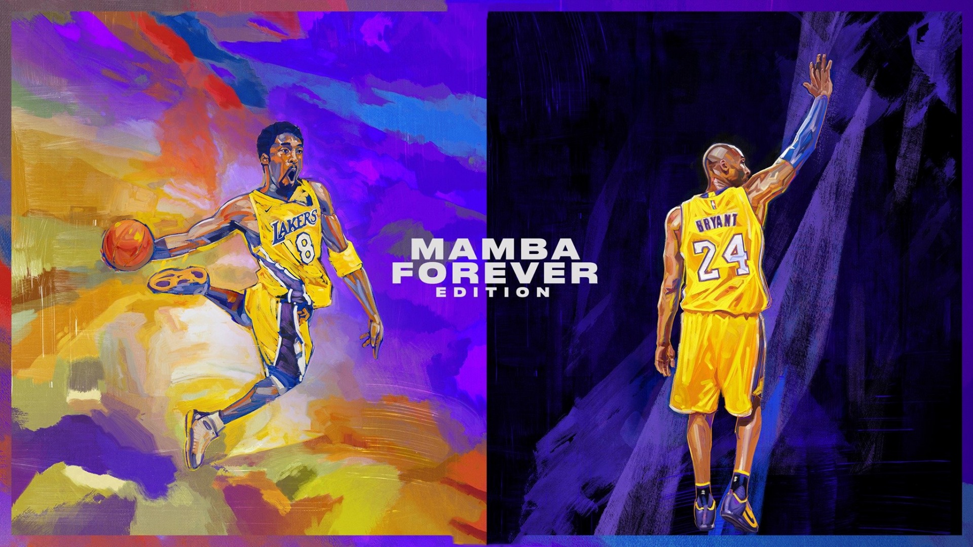 Kobe Bryant Mamba Forever Mural
