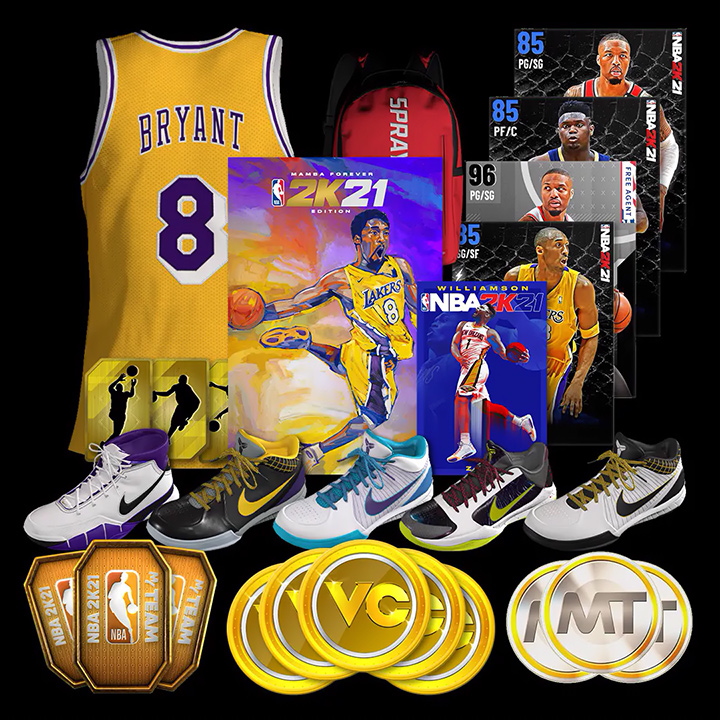 NBA 2K21 Mamba Forever Edition Current Gen